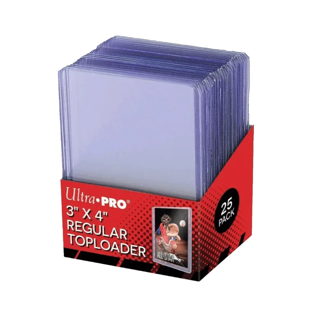 Ultra Pro 3" x 4" Toploader für Pokemonkarten - 25 Stück Clear