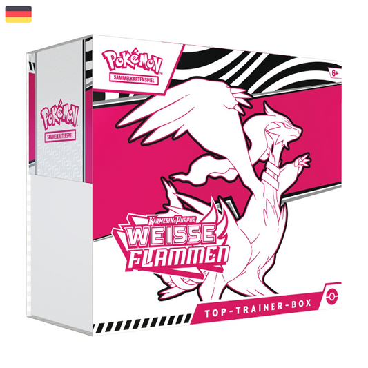 KARMESIN & PURPUR (KAPU10.5)  – Weisse Flammen Reshiram – Top Trainer Box [DE]
