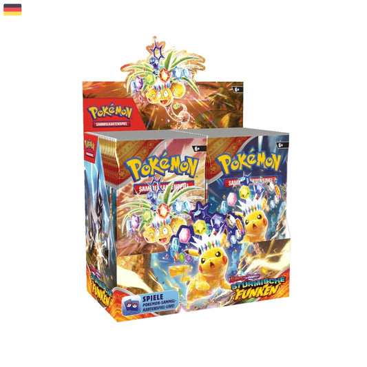 Pokemon Stürmische Funken Display - 36 Booster (DE)